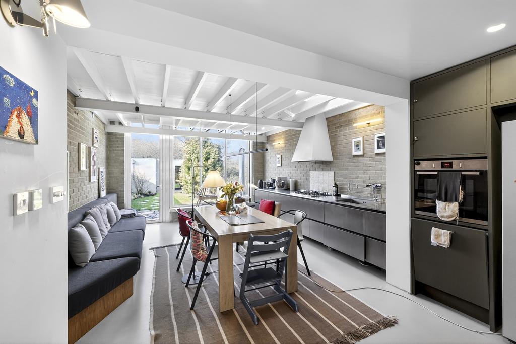 Open-plan living area, open plan living