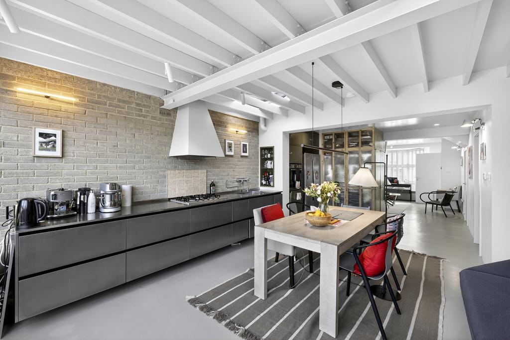 Open-plan living area, open plan living