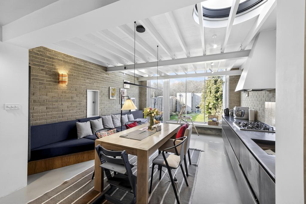 Open-plan living area, open plan living