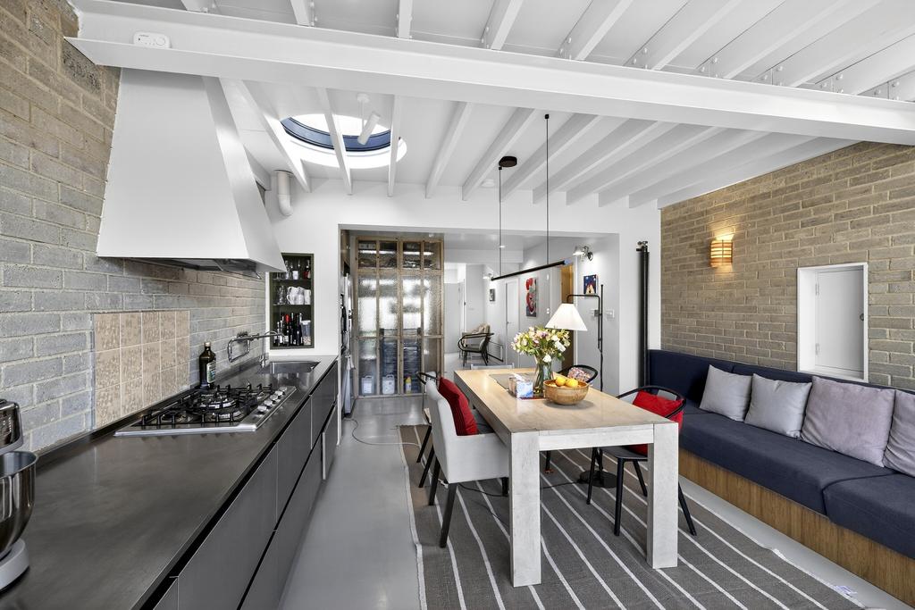Open-plan living area, open plan living