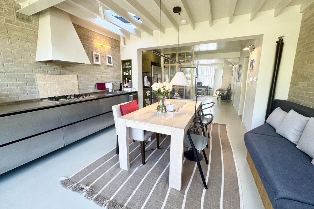 Open-plan living area, open plan living
