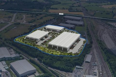 Distribution warehouse to rent, Basford Brook Way Crewe CW2 5YX