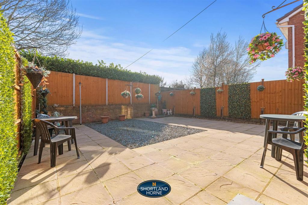 Rear garden