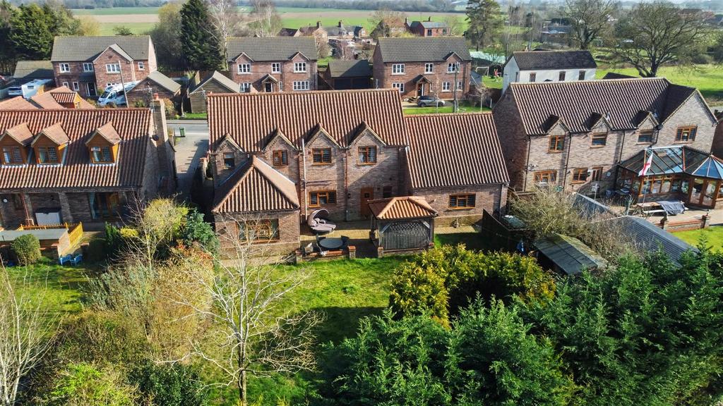 Rear of property