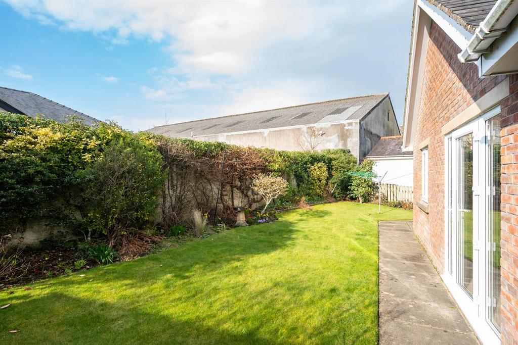 Rear garden