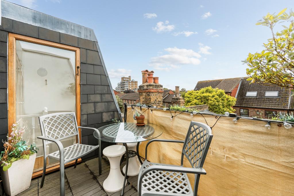 Roof terrace view, roof terrace