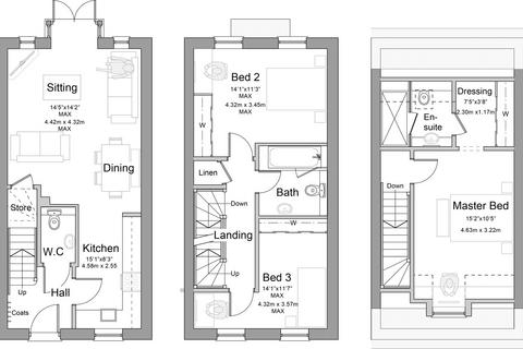 undefined, Abbots Gate, Laundry Lane, Bury St Edmunds, Suffolk, IP33