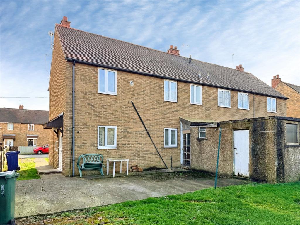 Rear Of Home