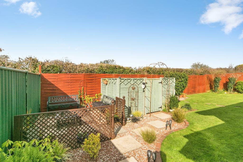 Rear garden