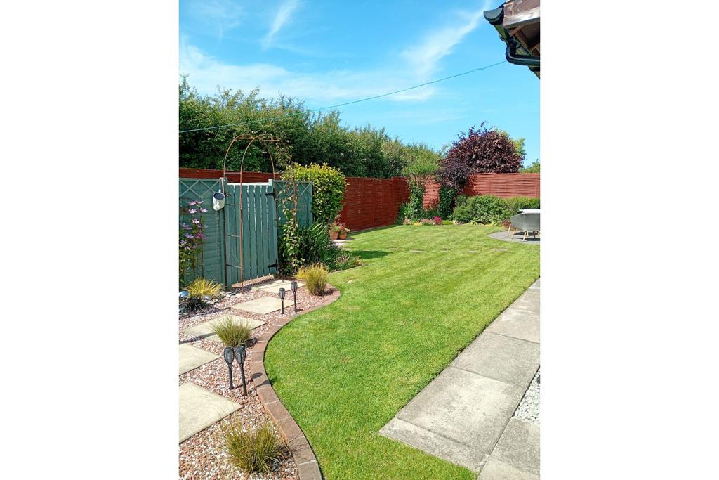 Rear garden