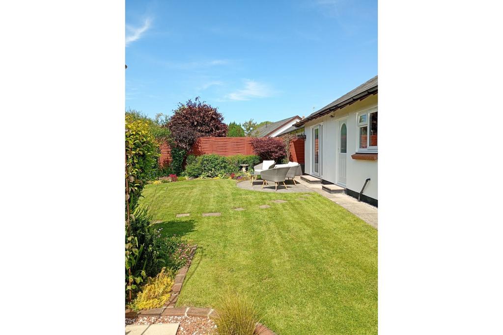 Rear garden