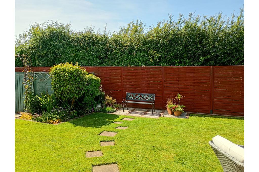 Rear garden