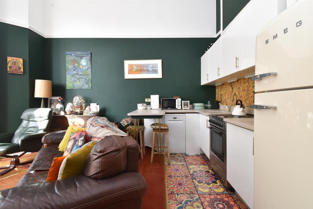 Open plan living space