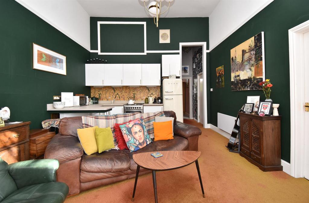 Open plan living space