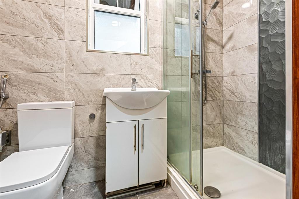 Downstairs shower room