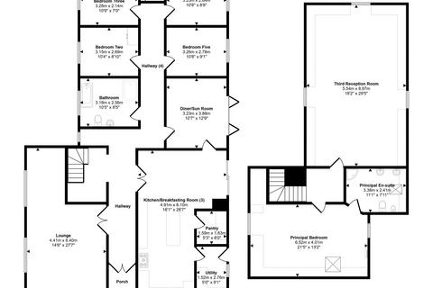 5 bedroom detached bungalow for sale, Whitefield Pit, Houghton Le Spring, Tyne and Wear, DH4 7JU