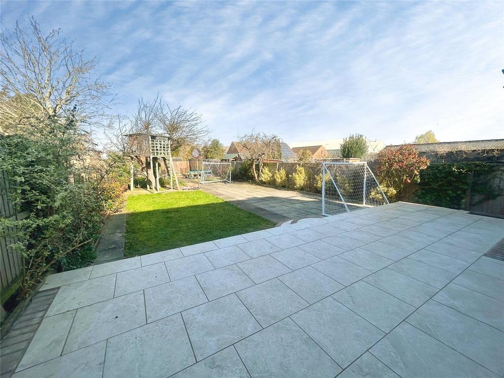 Rear Patio