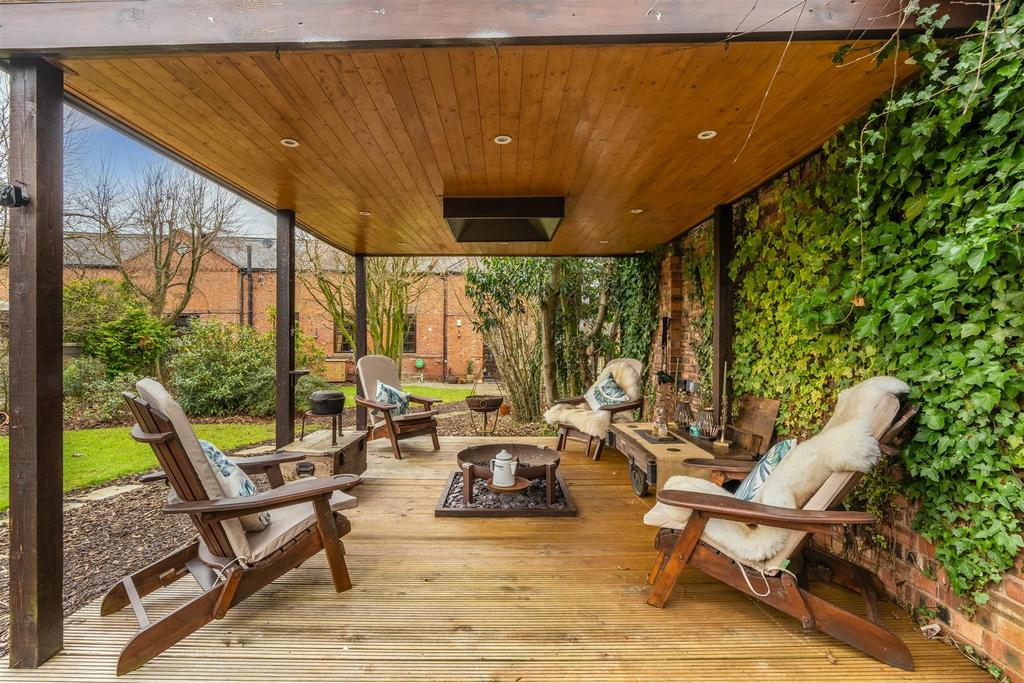 Decked Seating Area