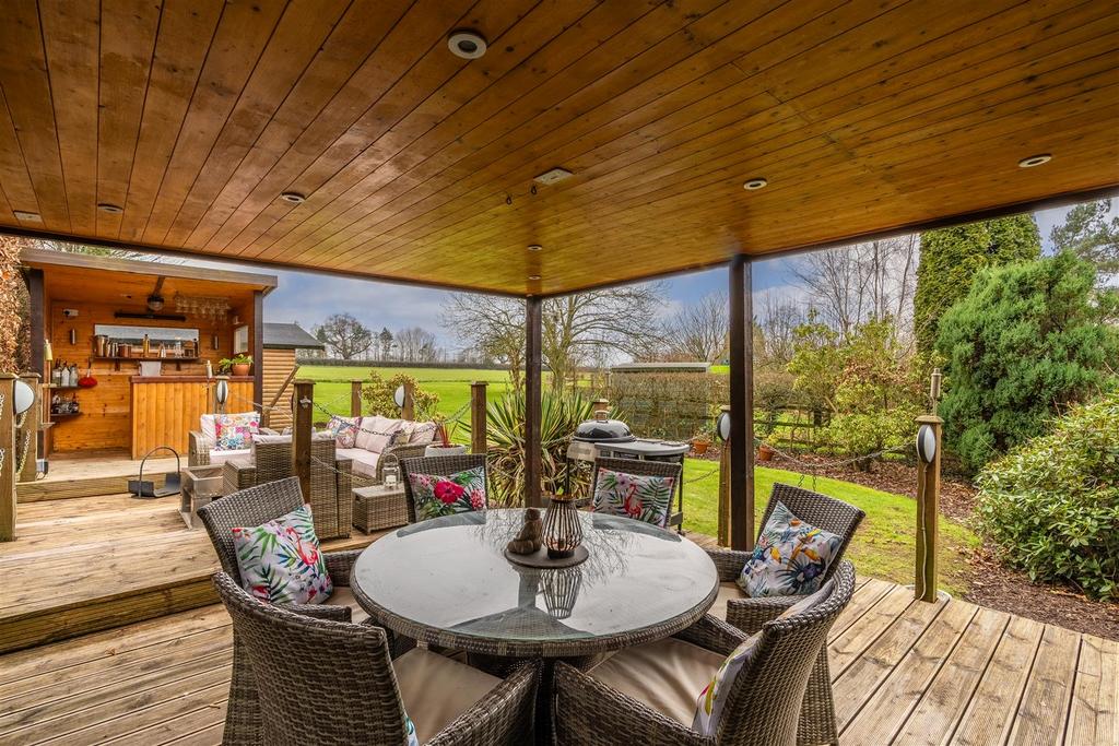 Covered Seating Area