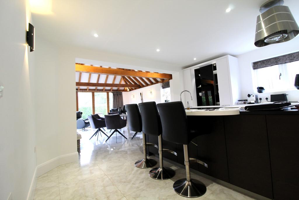 Open plan kitchen