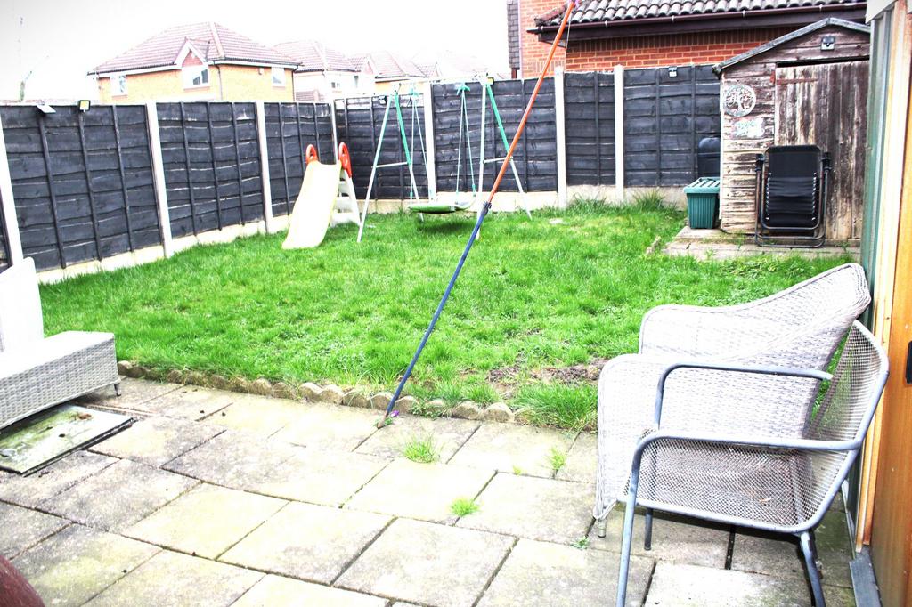 Rear garden