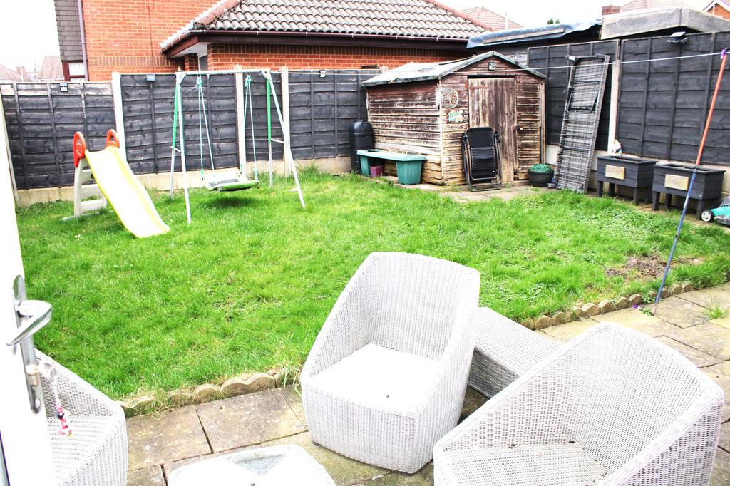 Rear garden