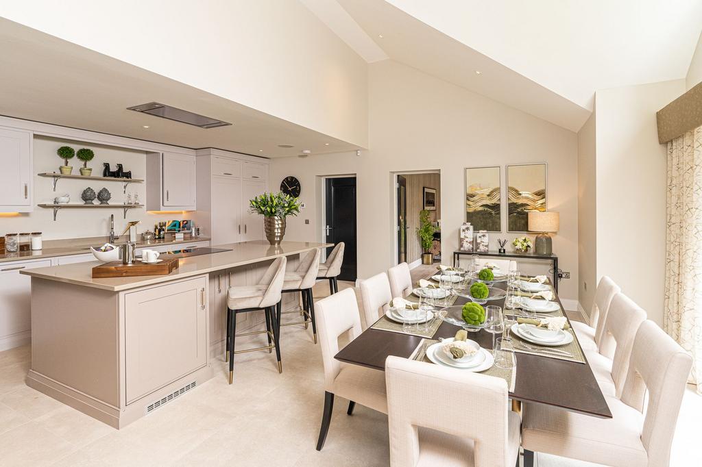 Kitchen and dining room