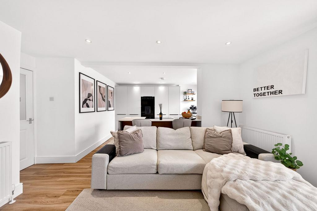 Open Plan Kitchen and Lounge