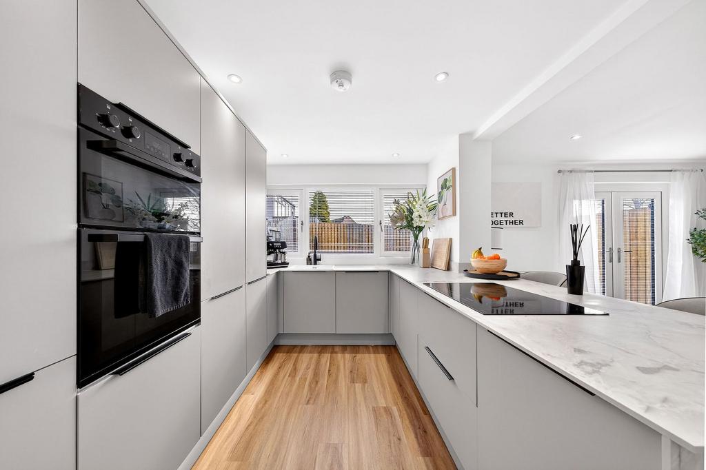 Open Plan Kitchen and Lounge
