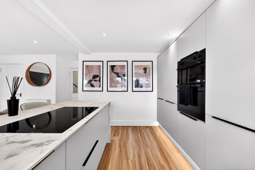 Open Plan Kitchen and Lounge