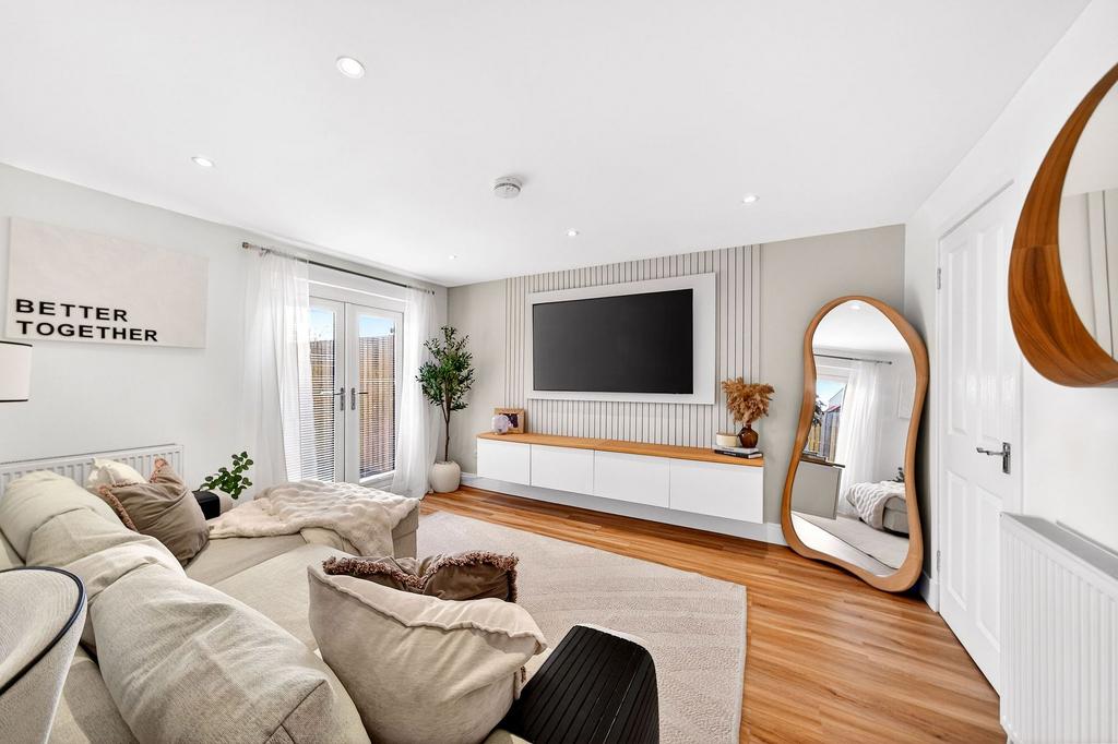 Open Plan Kitchen and Lounge