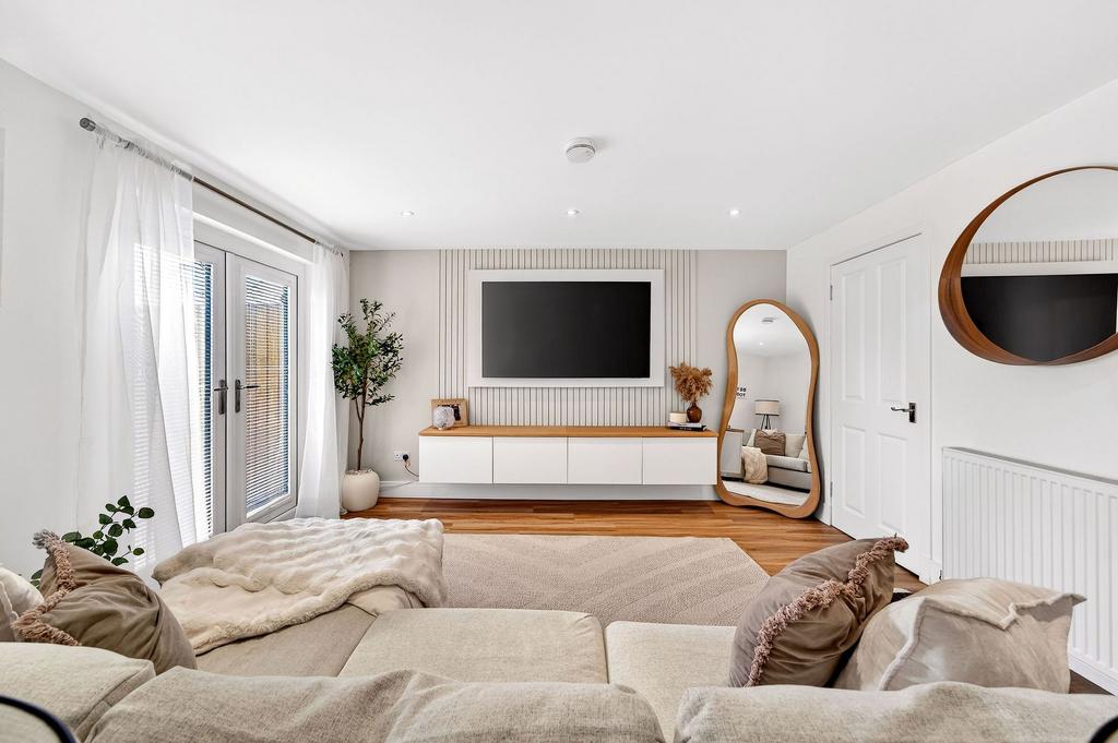 Open Plan Kitchen and Lounge