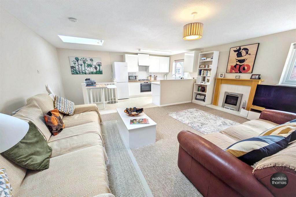 Open plan living are