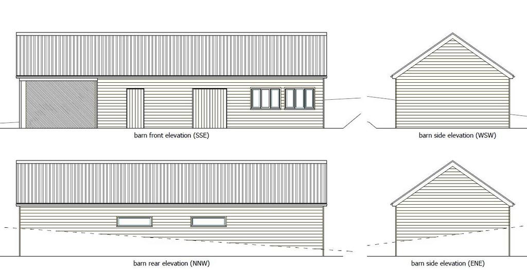 Proposed barn