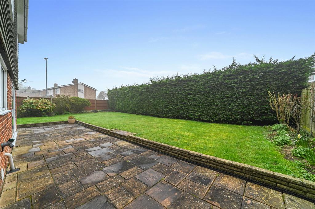 Rear garden
