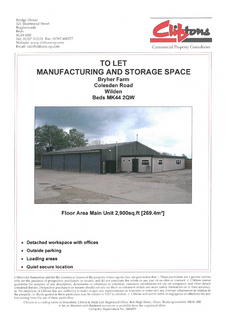 Industrial development to rent, Colesden Rd Wilden MK44 2QW