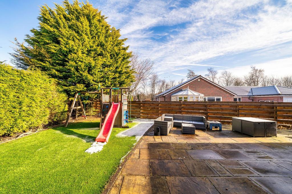 Rear garden
