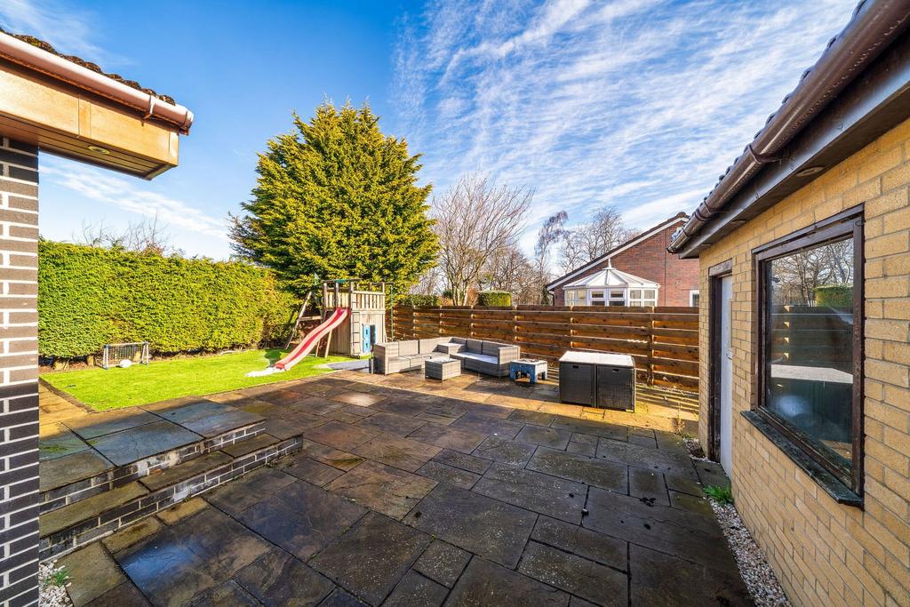 Rear garden