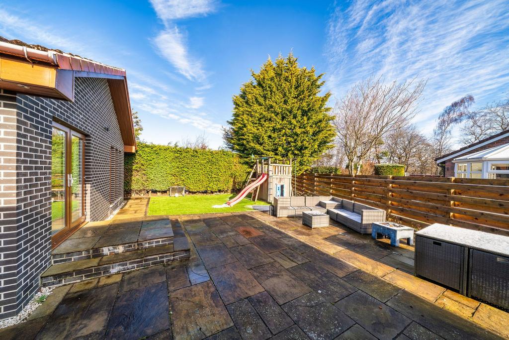 Rear garden