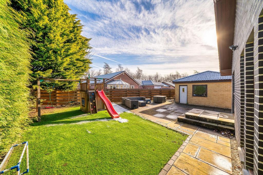 Rear garden