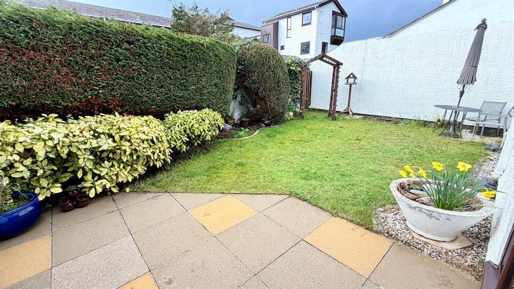 Enclosed rear garden