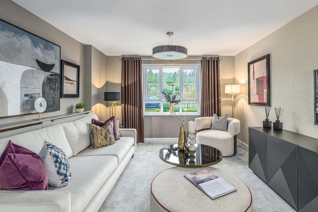 Lounge area in 4 bedroom home