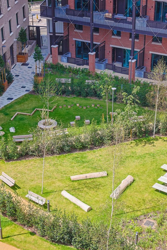 Communal garden, garden
