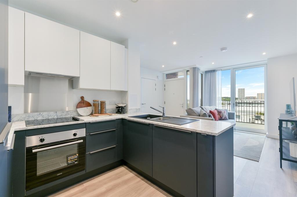 Open-plan living area, open plan living