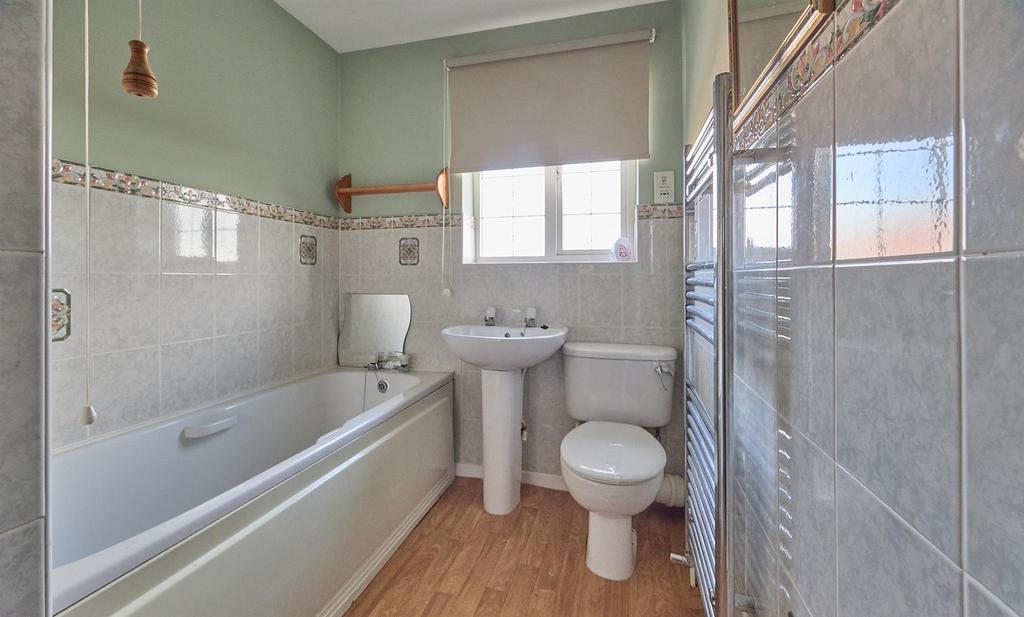 Bathroom to front