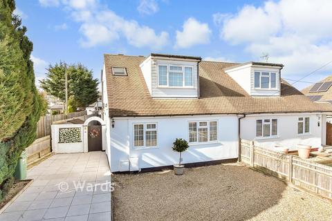 3 bedroom semi-detached bungalow for sale, Hever Avenue, West Kingsdown, Sevenoaks, Kent