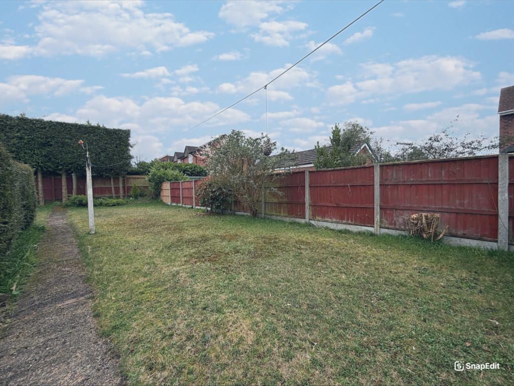 Rear garden