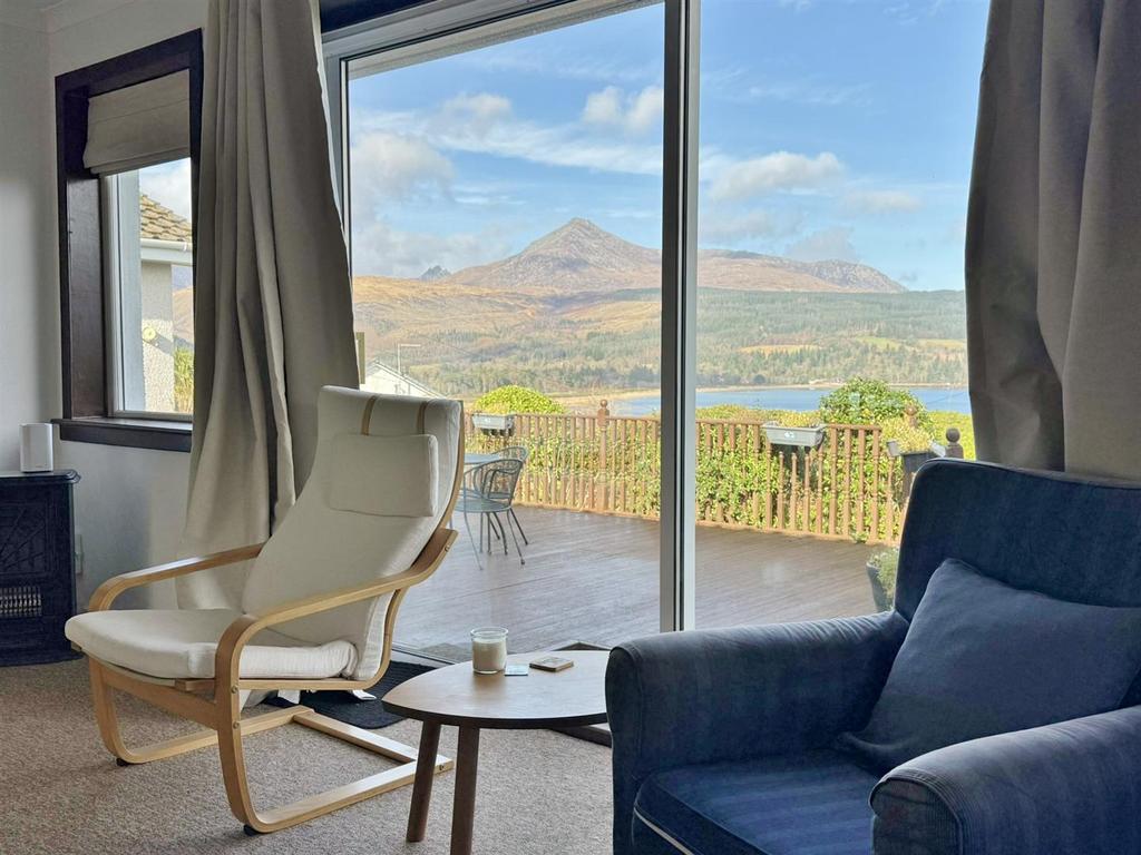 Lounge view patio doors