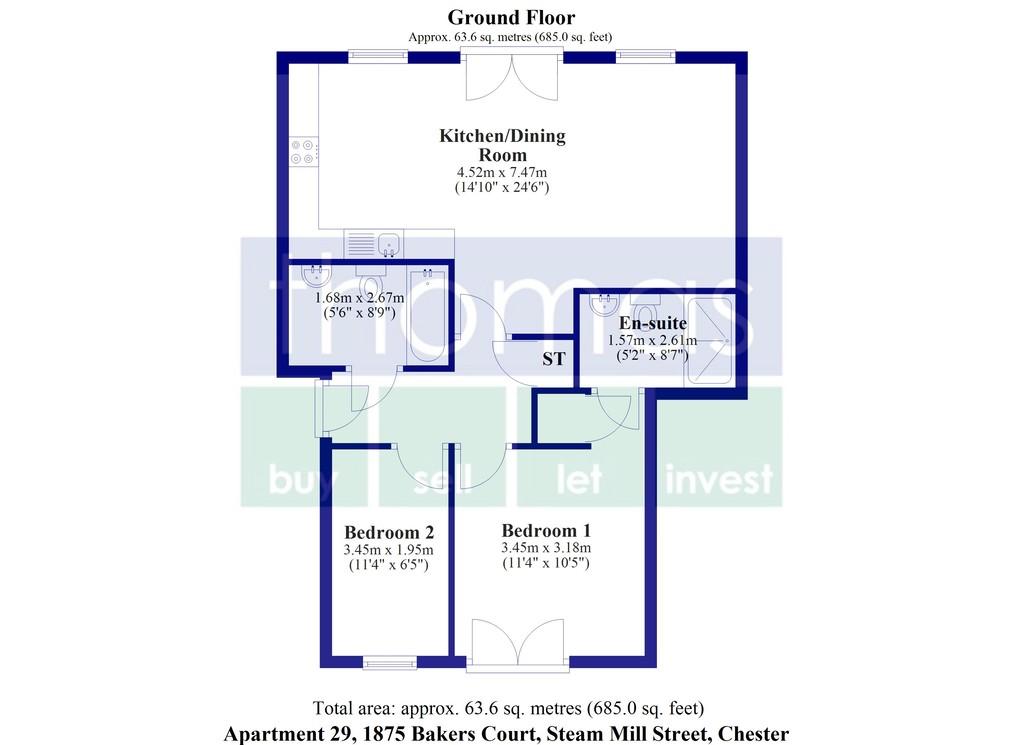 Apartment 29 1875 Bakers Court Steam Mill Street C