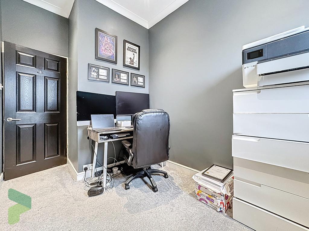 Bedroom 3 currently home office